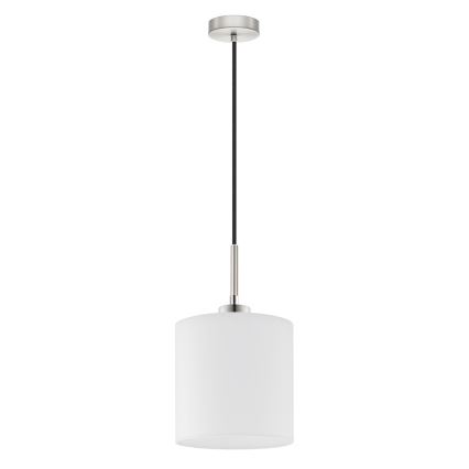 Eglo - LED Пендел TUNJA 1xE27/60W/230V бял