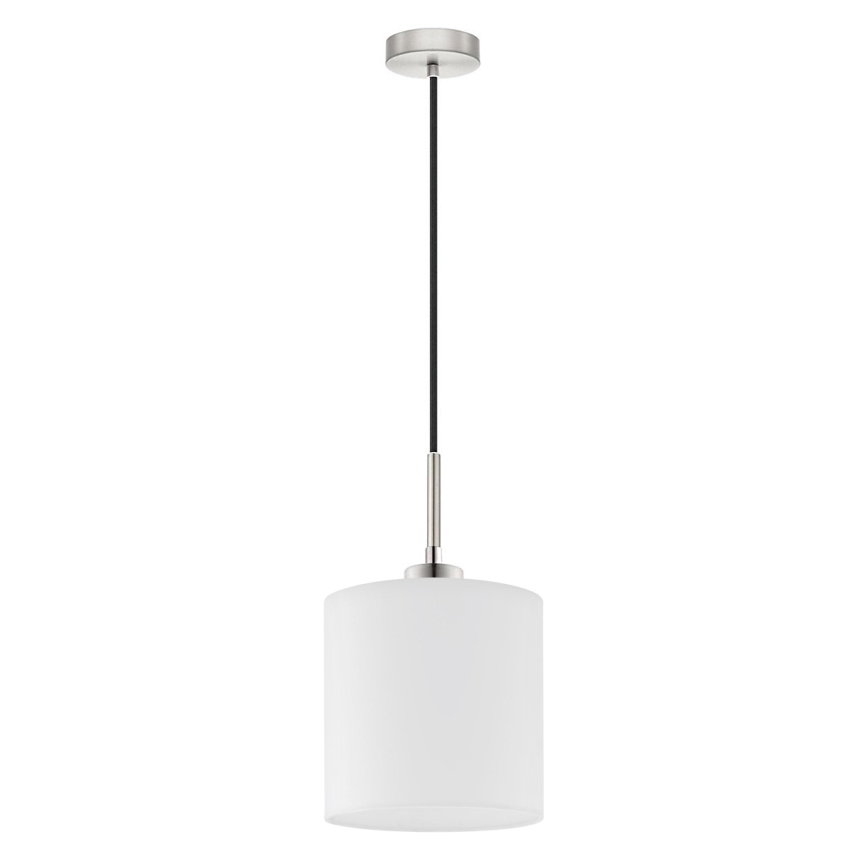 Eglo - LED Пендел TUNJA 1xE27/60W/230V бял