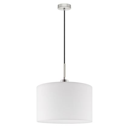 Eglo - LED Пендел TUNJA 1xE27/60W/230V бял