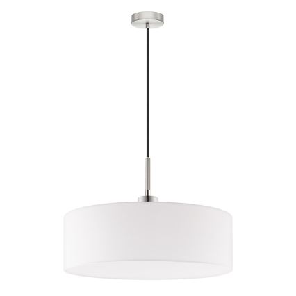 Eglo - LED Пендел TUNJA 1xE27/60W/230V бял