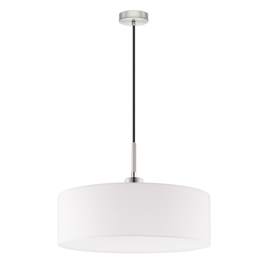 Eglo - LED Пендел TUNJA 1xE27/60W/230V бял