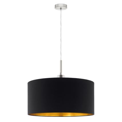 Eglo - LED Пендел TUNJA 1xE27/60W/230V черен