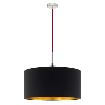 Eglo - LED Пендел TUNJA 1xE27/60W/230V черен