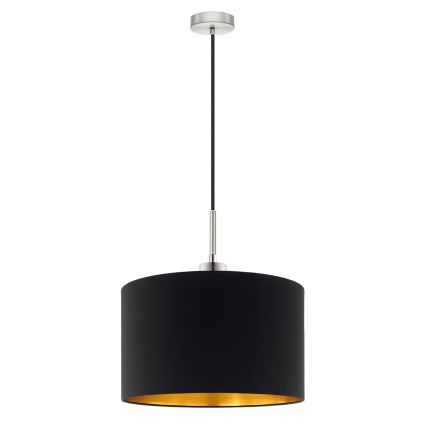 Eglo - LED Пендел TUNJA 1xE27/60W/230V черен