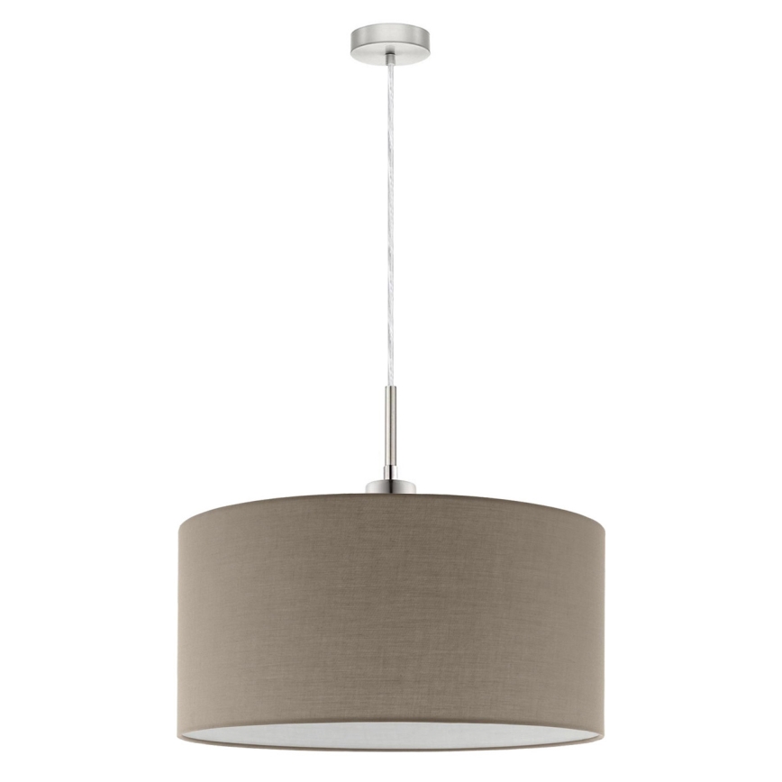 Eglo - LED Пендел TUNJA 1xE27/60W/230V taupe