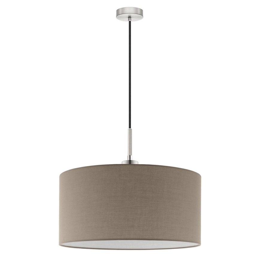 Eglo - LED Пендел TUNJA 1xE27/60W/230V таупе
