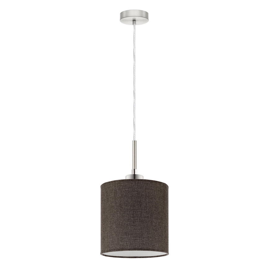 Eglo - LED Пендел TUNJA 1xE27/60W/230V кафяв