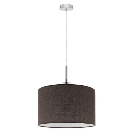 Eglo - LED Пендел TUNJA 1xE27/60W/230V кафяв