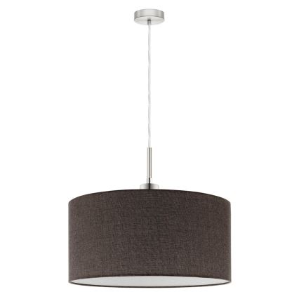 Eglo - LED Пендел TUNJA 1xE27/60W/230V кафяв