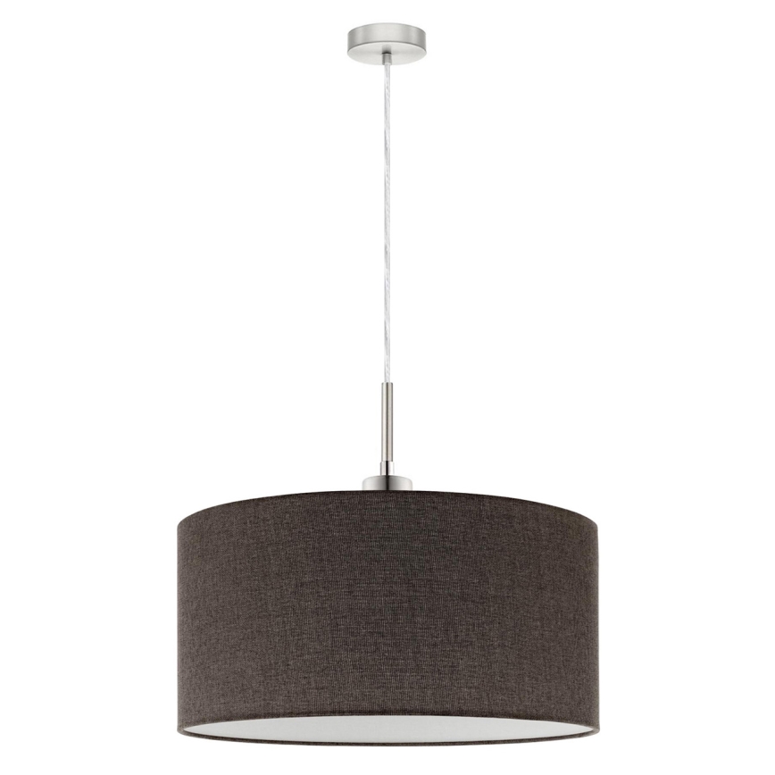 Eglo - LED Пендел TUNJA 1xE27/60W/230V кафяв