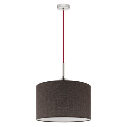 Eglo - LED Пендел TUNJA 1xE27/60W/230V кафяв