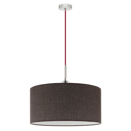 Eglo - LED Пендел TUNJA 1xE27/60W/230V кафяв