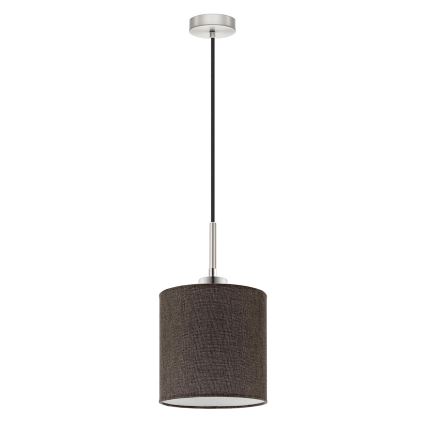 Eglo - LED Пендел TUNJA 1xE27/60W/230V кафяв
