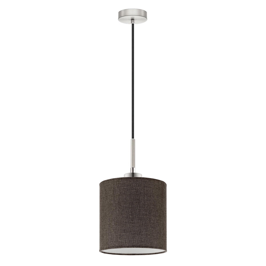 Eglo - LED Пендел TUNJA 1xE27/60W/230V кафяв