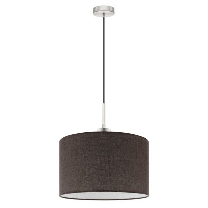 Eglo - LED Пендел TUNJA 1xE27/60W/230V кафяв