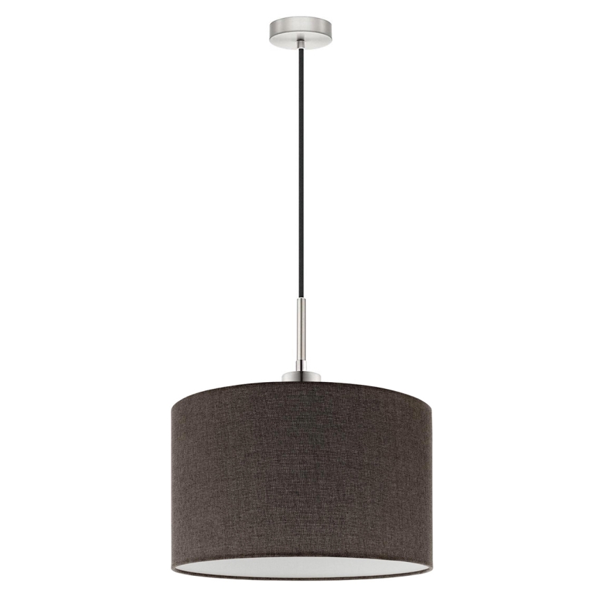 Eglo - LED Пендел TUNJA 1xE27/60W/230V кафяв