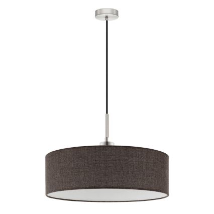 Eglo - LED Пендел TUNJA 1xE27/60W/230V кафяв