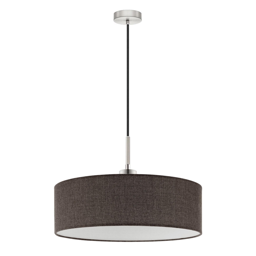 Eglo - LED Пендел TUNJA 1xE27/60W/230V кафяв