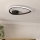 Eglo - LED плафон LED/9,7W/230V 2700/4000/6500K Ø 37,5 cm черен