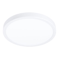 Eglo - LED Плафон със сензор FUEVA LED/17W/230V 3000K ø 28,5 см