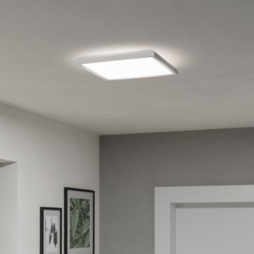 Eglo - LED Плафон за баня LED/13,4W/230V 2700/4000/6500K 29x29 см IP44 бял