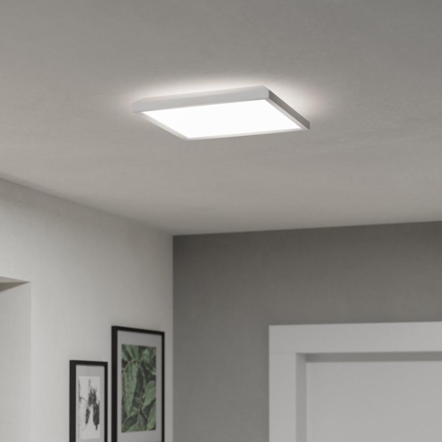 Eglo - LED Плафон за баня LED/13,4W/230V 2700/4000/6500K 29x29 см IP44 бял