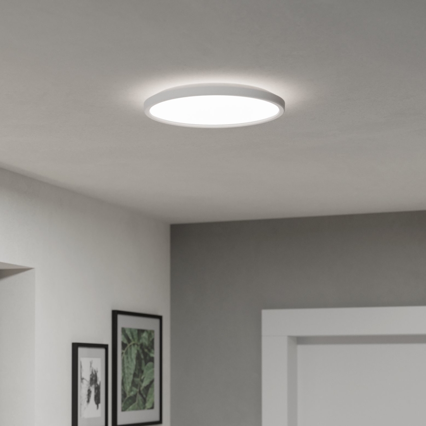 Eglo - LED Плафон за баня LED/13,9W/230V 2700/4000/6500K Ø 30 см IP44 бял