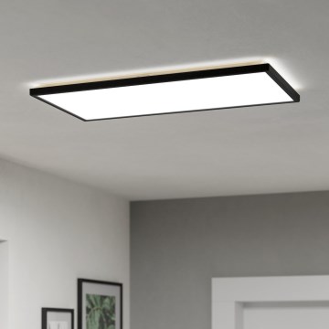 Eglo - LED Плафон за баня LED/17,2W/230V 2700/4000/6500K 30x57 см IP44 черен