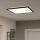 Eglo - LED Плафон за баня LED/17W/230V 2700/4000/6500K 50x50 см IP44 черен