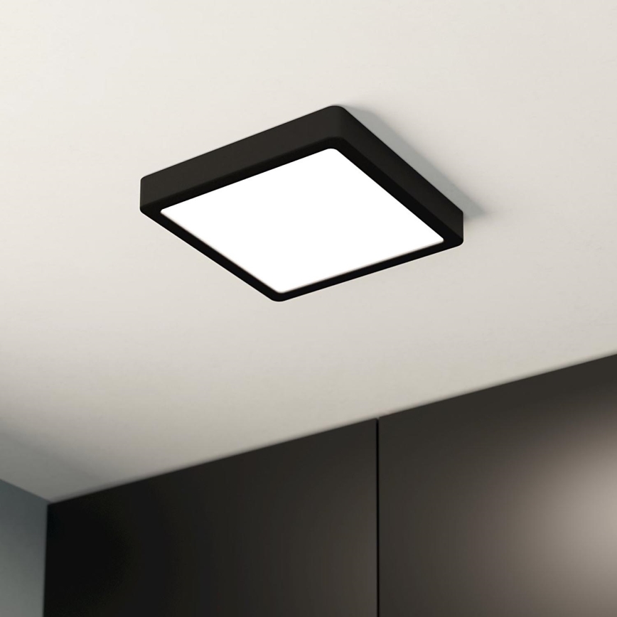 Eglo - LED Плафон за баня LED/17W/230V IP44 черен