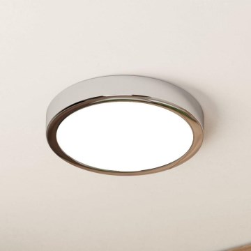 Eglo - LED Плафон за баня LED/17W/230V IP44 лъскав хром