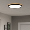 Eglo - LED Плафон за баня LED/18,5W/230V 2700K/4000K/6500K Ø 38,9 см IP44 черен