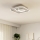 Eglo - LED Плафониера 1xLED/16,2W/230V + 1xLED/9,2W 38x38 см бял
