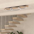 Eglo - LED Плафониера 3xLED/12W/230V 3000K бежов/черен