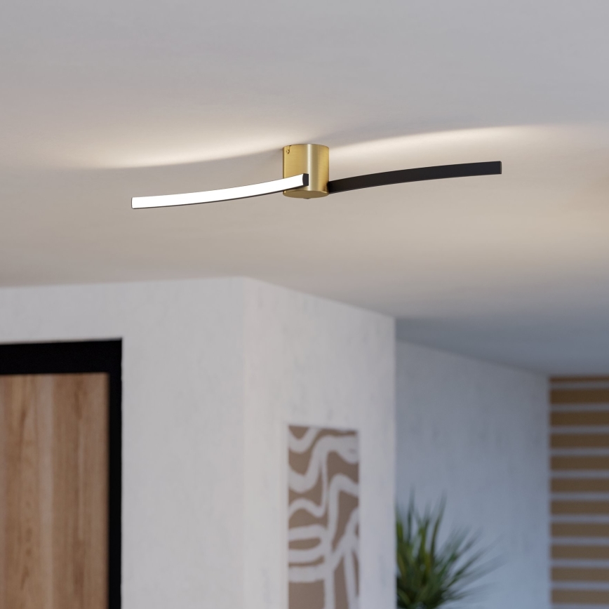 Eglo - LED Плафониера LED/12W/230V 4000K черен