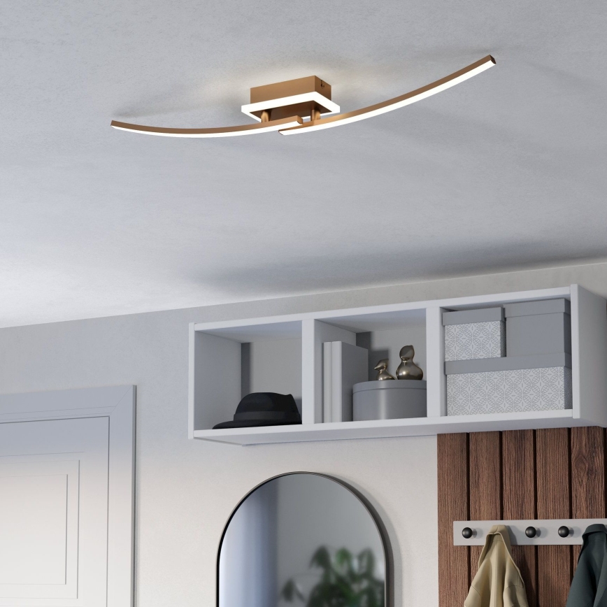 Eglo - LED Плафониера LED/12W/230V 4000K меден