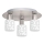 Eglo - LED Плафониера MY CHOICE 3xE14/4W/230V матов хром/бял