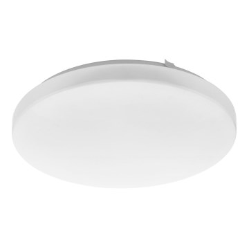 Eglo - LED Плафониера със сензор за движение LED/15,5W/230V 3000K Ø 33 cm бял