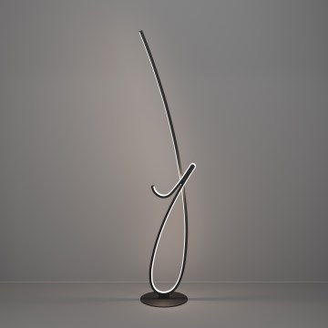 Eglo - LED подова лампа LED/20W/230V 2700/4000/6500K черна