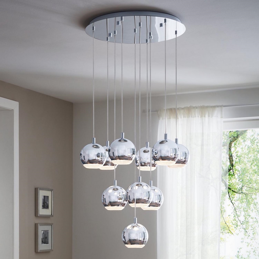 Eglo - LED Полилей 10xGU10-LED/4W/230V