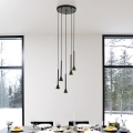 Eglo - LED Полилей на верижка 5xGU10/5W/230V