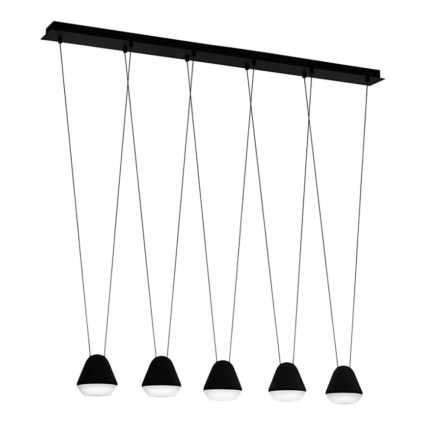Eglo - LED Полилей на въже 5xGU10/3W/230V