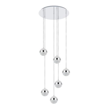 Eglo - LED Полилей на въже 6xG9/3W/230V