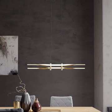 Eglo - LED полилей на кабел LED/21W/230V златен