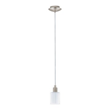 Eglo - LED полилей на кабел MY CHOICE 1xE14/4W/230V матов хром/бял