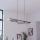 Eglo - LED полилей на кабел с възможност за димиране 2xLED/13W/230V + LED/16W черен/бежов