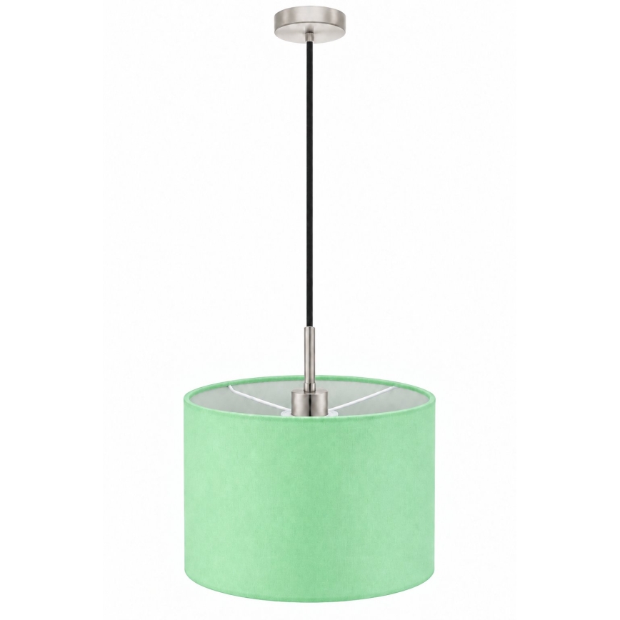 Eglo - LED полилей на кабел TUNJA 1xE27/60W/230V Ø 20 см зелен/черен