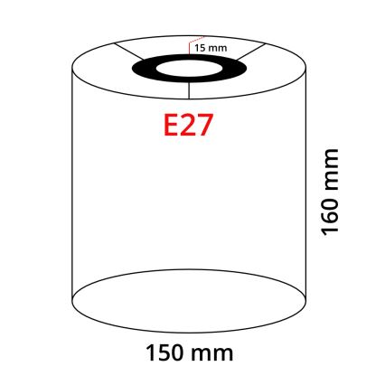 Eglo - LED полилей на кабел TUNJA 2xE27/60W/230V кремав