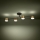 Eglo - LED Полилей за повърхностен монтаж 4xGU10/4,6W/230V 3000K златист