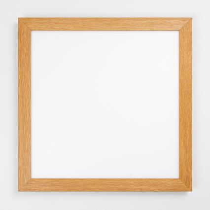 Eglo - LED панел за повърхностен монтаж SALOBRENA WOOD LED/31W/230V 64x64 cm кафяв